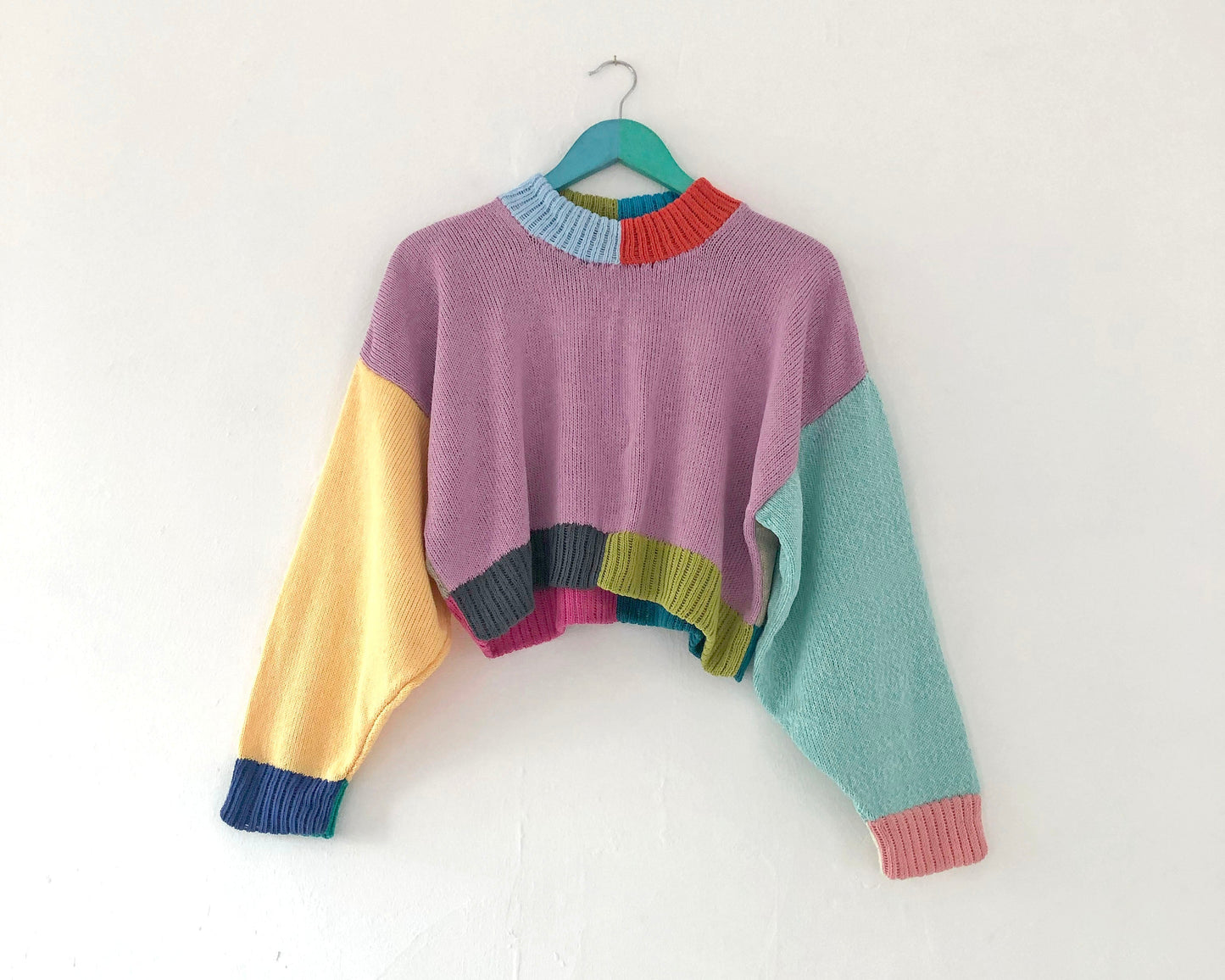 Split Colour Block Jumper