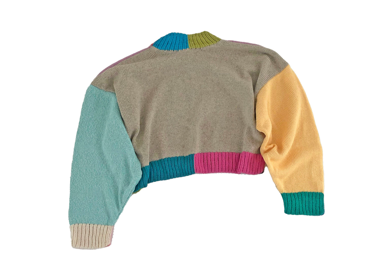 Split Colour Block Jumper